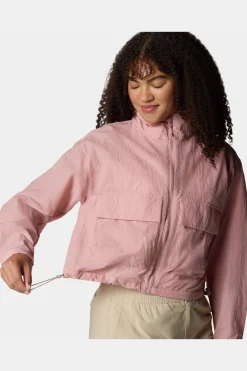Clearance Columbia Windstopper Paracutie™ Cropped Cargo Windbreaker mid pink