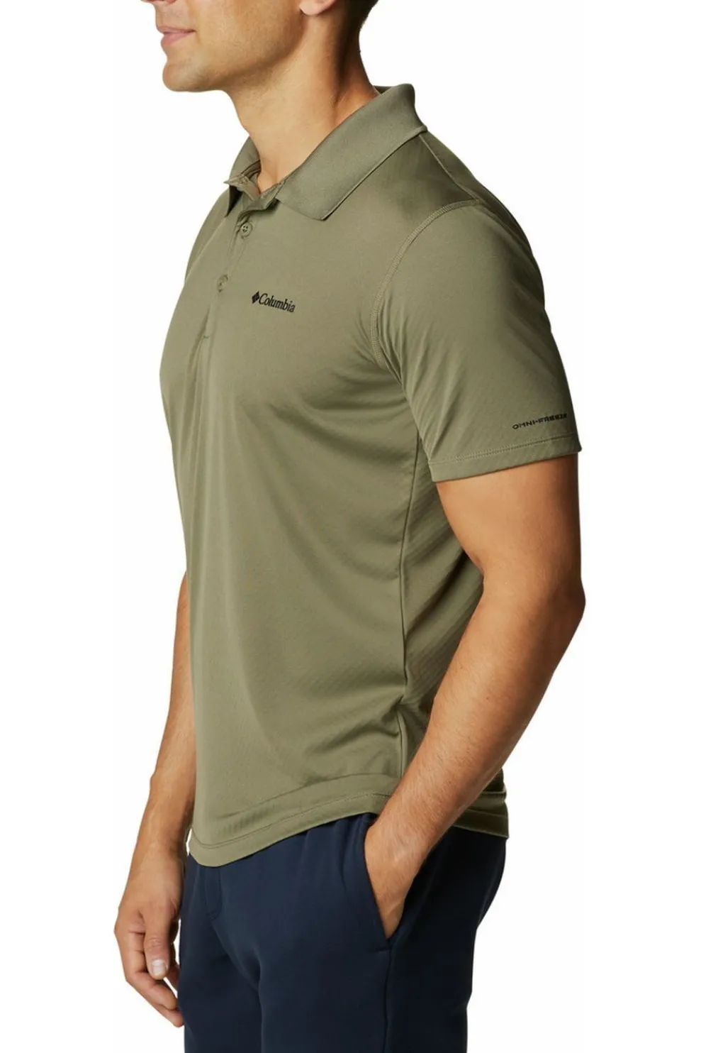 Clearance Columbia Zero Rules™ Polo Shirt mid khaki/dark blue