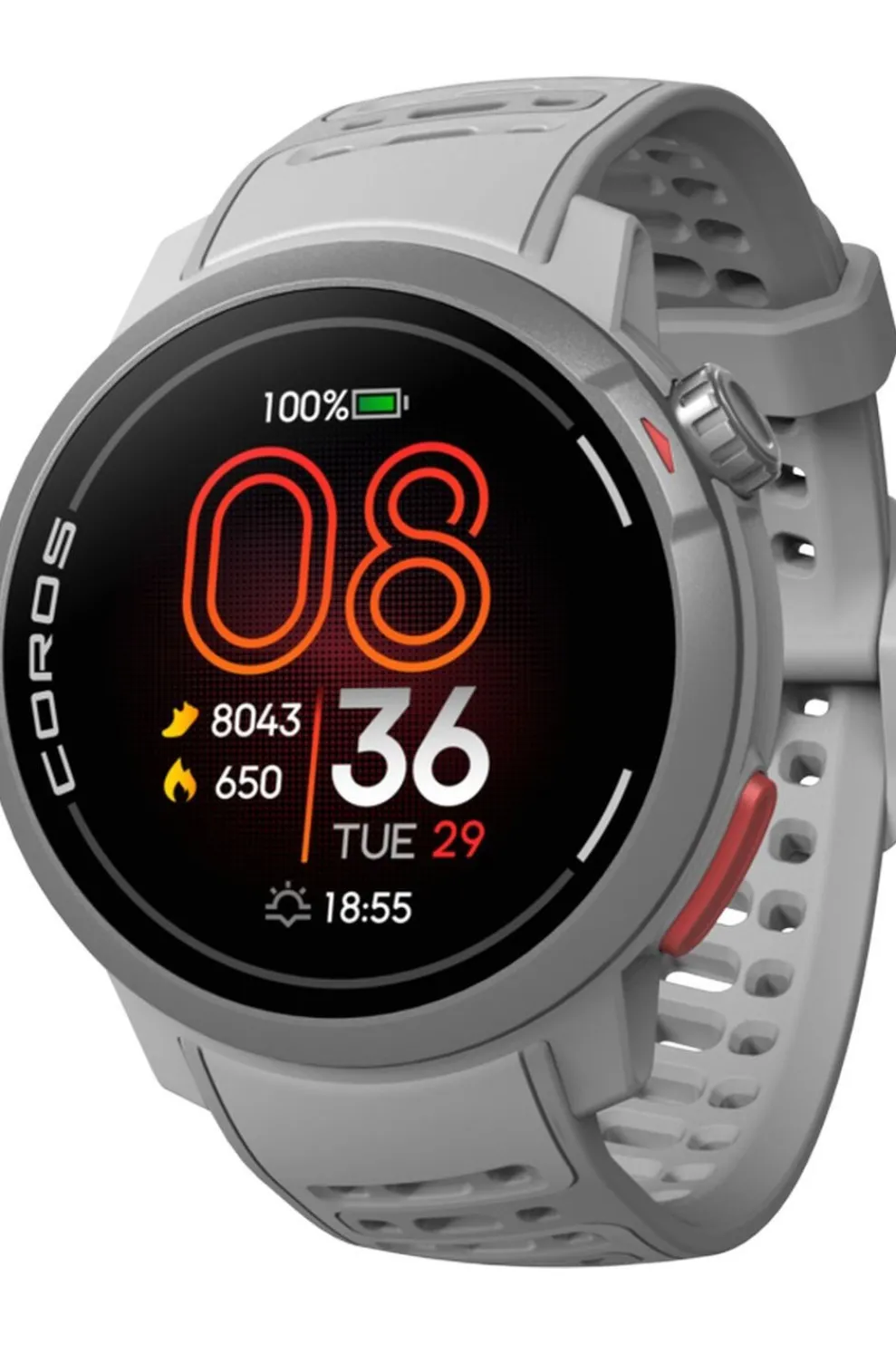 New Coros Sporthorloge Pace Pro Grey