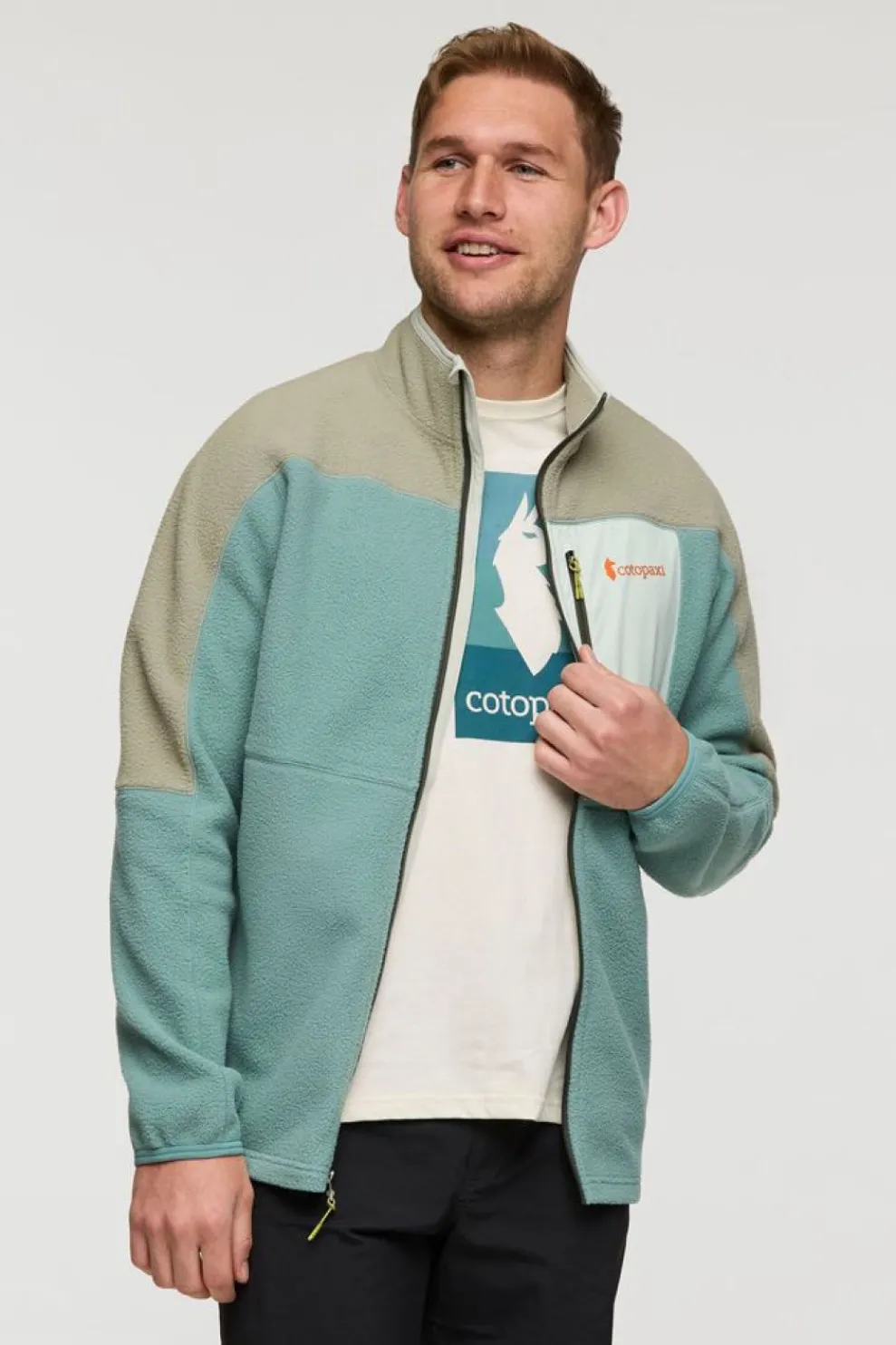 New Cotopaxi Fleece Abrazo Fleece Full Brush And Bluegrass