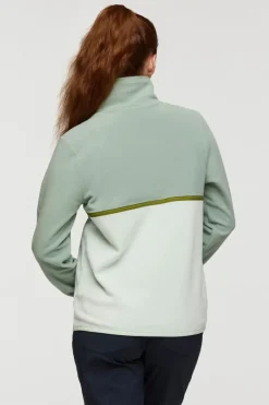 Clearance Cotopaxi Fleece Amado Fleece Pullover Silver Leaf And Foam