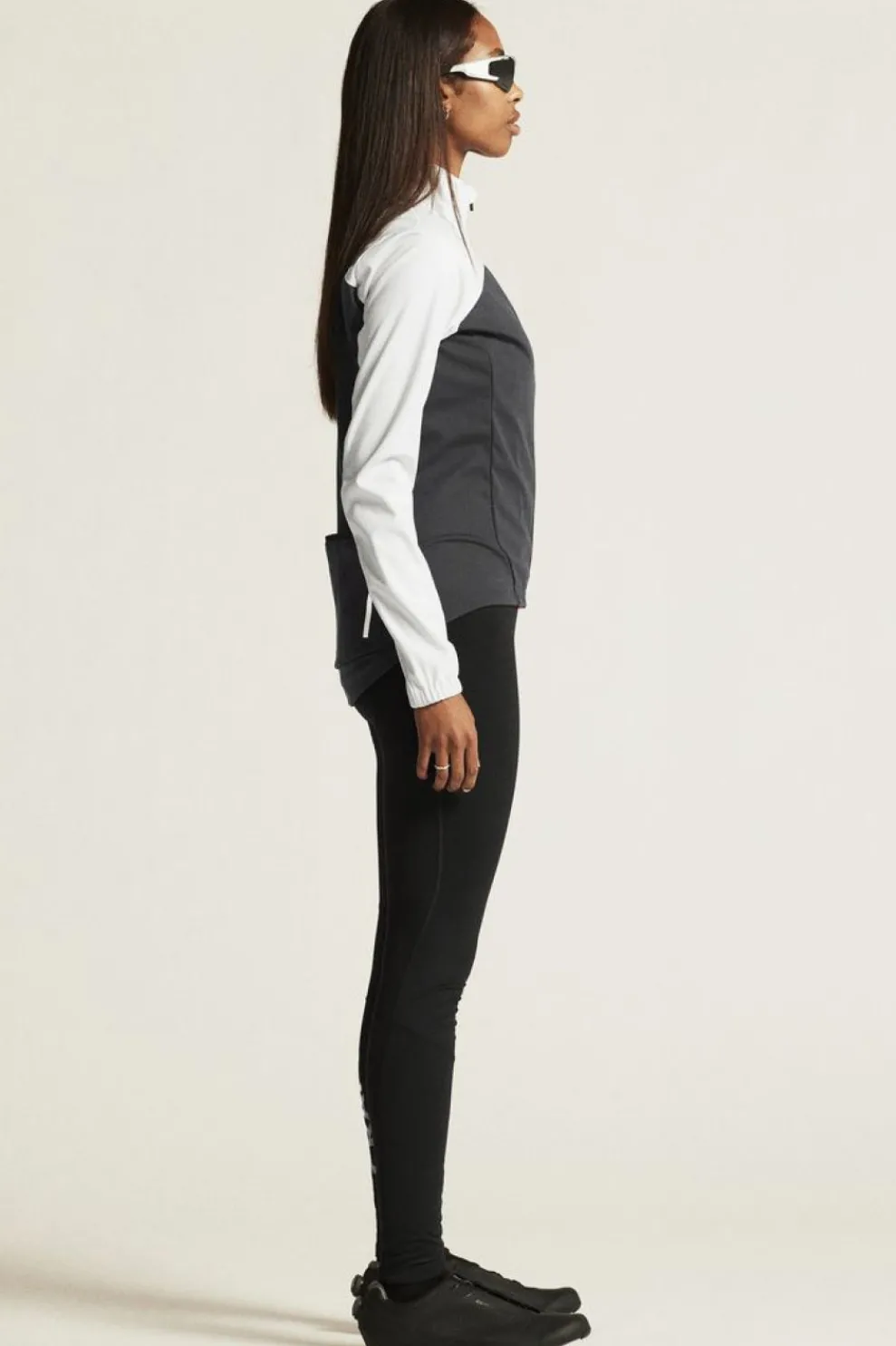 Sale Craft Softshell Jas Core Bike Subz Lumen Jacket 2W Slate/Ash White