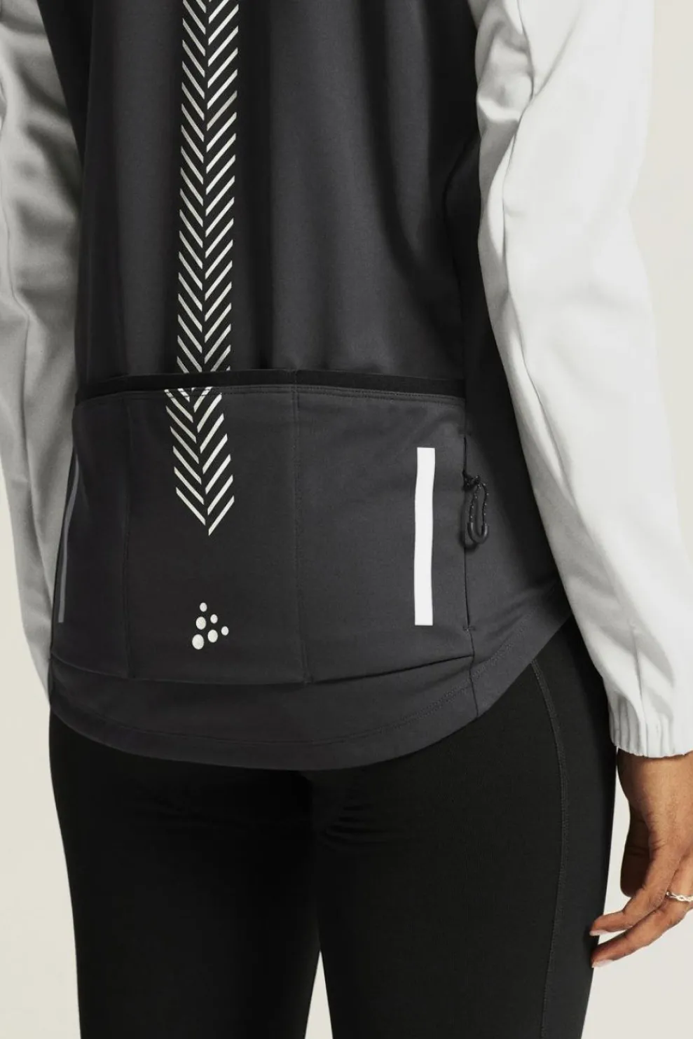 Sale Craft Softshell Jas Core Bike Subz Lumen Jacket 2W Slate/Ash White