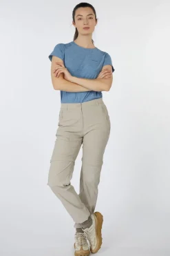 New Craghoppers Afritsbroek Nosilife Pro Convertible Trouser III Soft Mushroom