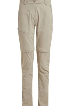 New Craghoppers Afritsbroek Nosilife Pro Convertible Trouser III Soft Mushroom