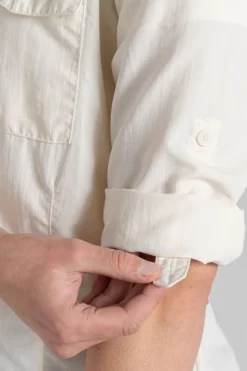 Sale Craghoppers Hemd Nosilife Adventure Long Sleeved Shirt III Seasalt