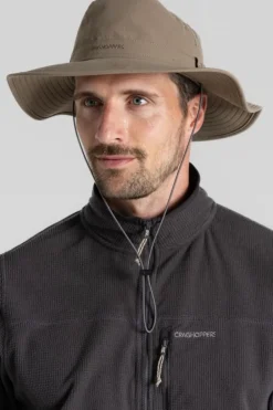 Online Craghoppers Hoed Nosilife Outback Hat II Pebble