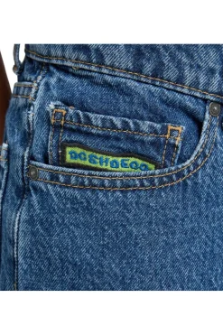 Sale DC Shoes Short Workerbaggy Denimshort Rsi Boy Stone Indigo