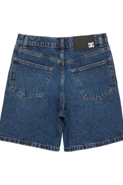 Sale DC Shoes Short Workerbaggy Denimshort Rsi Boy Stone Indigo
