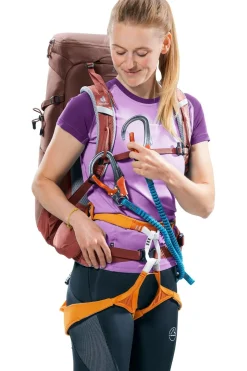 New Deuter Dagrugzak Dames Trail 28 Sl Raisin/Caspia