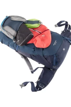 Fashion Deuter Verhuur - Rugzak Aircontact 55+10 mid blue/dark blue