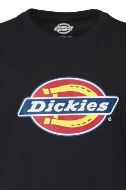 Hot Dickies T-Shirt Icon Logo Tee K Black