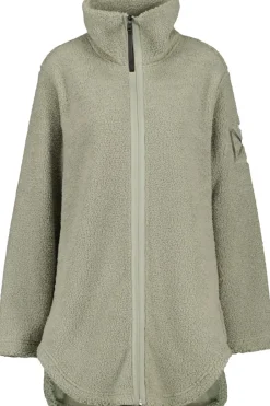 Fashion Didriksons 1913 Fleece Umi Fleece Coat Wilted Leaf
