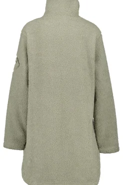 Fashion Didriksons 1913 Fleece Umi Fleece Coat Wilted Leaf