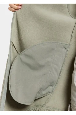 Fashion Didriksons 1913 Fleece Umi Fleece Coat Wilted Leaf