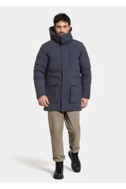 New Didriksons 1913 Regenjas Akilles Usx Parka Dark Night Blue