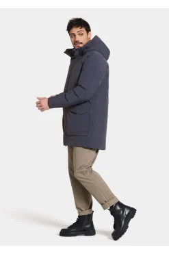 New Didriksons 1913 Regenjas Akilles Usx Parka Dark Night Blue