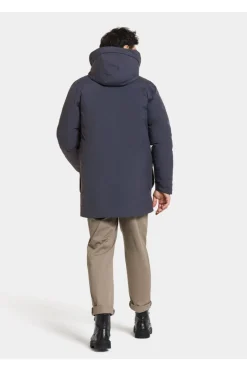 New Didriksons 1913 Regenjas Akilles Usx Parka Dark Night Blue