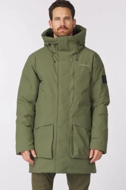 Discount Didriksons 1913 Regenjas Akilles Usx Parka Wild Forest Green