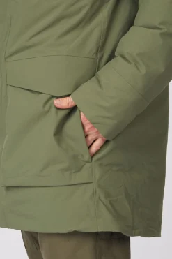 Discount Didriksons 1913 Regenjas Akilles Usx Parka Wild Forest Green