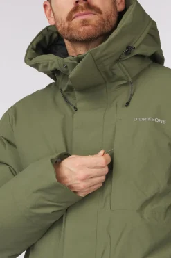 Discount Didriksons 1913 Regenjas Akilles Usx Parka Wild Forest Green