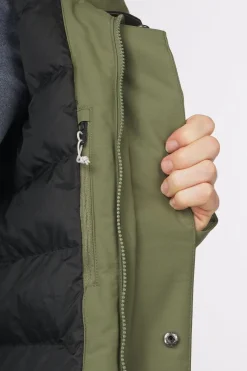 Discount Didriksons 1913 Regenjas Akilles Usx Parka Wild Forest Green