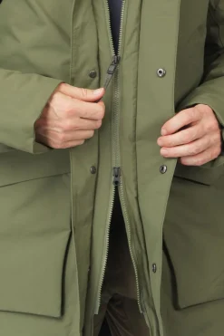 Discount Didriksons 1913 Regenjas Akilles Usx Parka Wild Forest Green