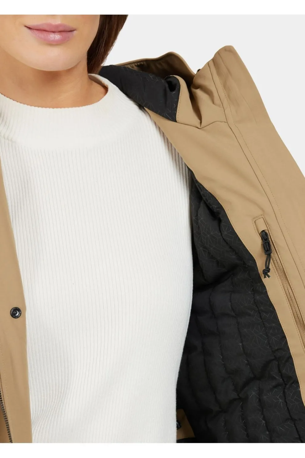 Outlet Didriksons 1913 Regenjas Fia Parka Wood