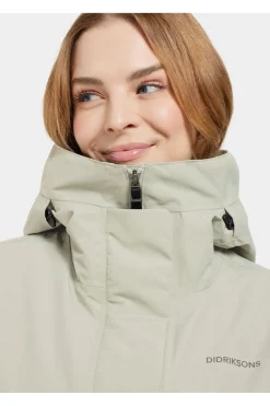 Fashion Didriksons 1913 Regenjas Frida Wns Parka 7 Wilted Leaf