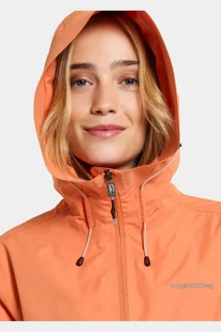 Fashion Didriksons 1913 Regenjas Tilde Jacket IV Faded Brique