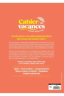 New Dilibel Boek Cahier De Vacances : Le Routard Destinations Insolites Marabout 2025