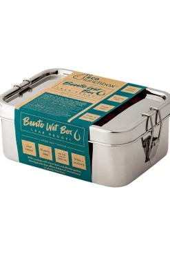 Voorraadpot Bento Wet Box Rectangle-Ecolunchbox Outlet