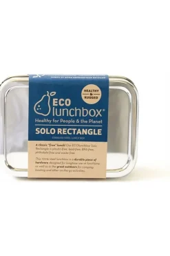 Online Ecolunchbox Voorraadpot Rectangle silver