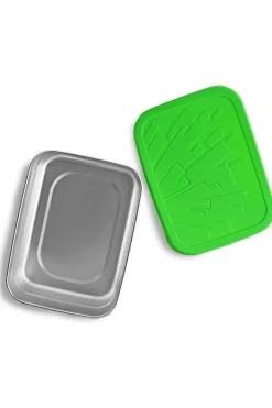 Outlet Ecolunchbox Voorraadpot Splash Box XL mid green/silver