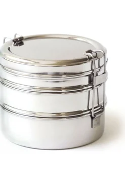 Sale Ecolunchbox Voorraadpot Tri Bento silver