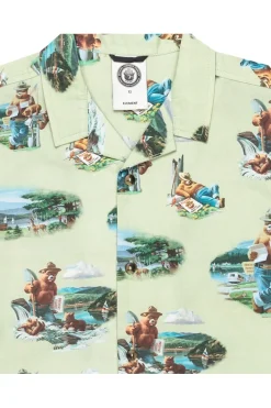 Best Element Hemd Sbxe Camp Oyster Gray