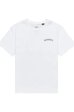 New Element T-Shirt Firewater Optic White