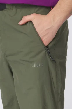 Outlet Elliker Broek Thrin Trousers Khaki