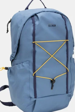 New Elliker Dagrugzak Kiln Hooded Zip Top Backpack 22L Steel Blue