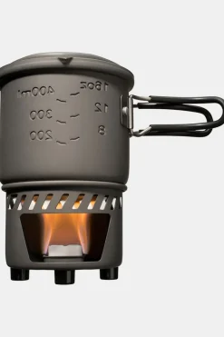 Kookvuur Kookset Pot+Brander Solid Fuel Aluminium 585Ml-Esbit Clearance