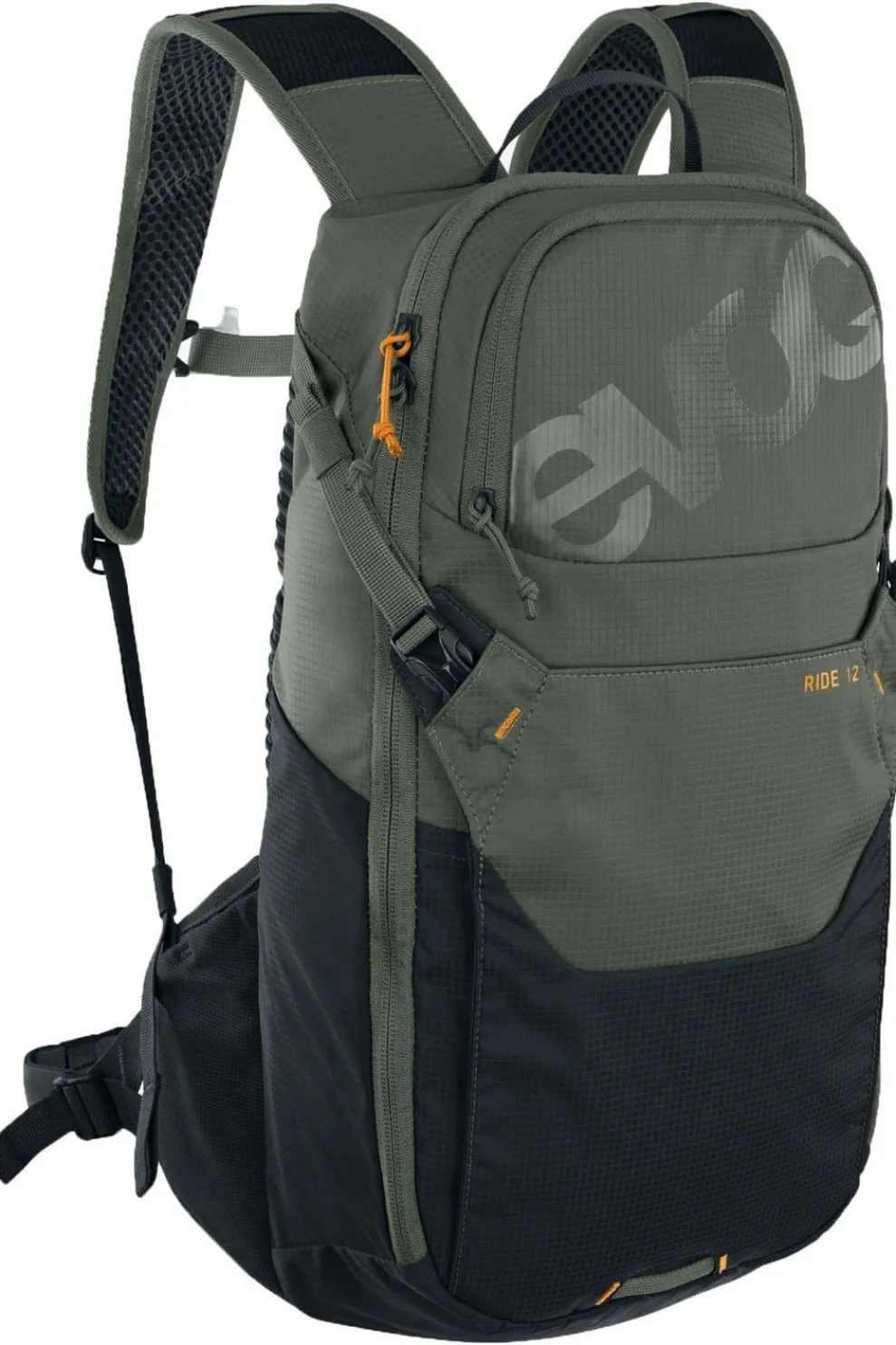 Clearance Evoc Fietsrugzak Ride 12L Dark Olive Black