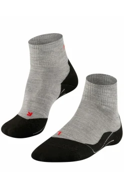 Online FALKE Sokken Tk5 Wander Short light grey/black