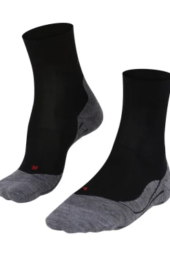 New FALKE Sportsokken Fal Ru4 Endurance Wool W'S Black Mix