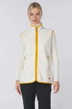 Discount Fjällräven Bodywarmer Vardag Pile Vest Chalk White