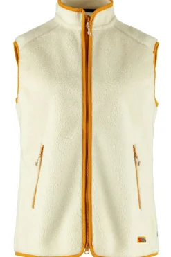 Discount Fjällräven Bodywarmer Vardag Pile Vest Chalk White