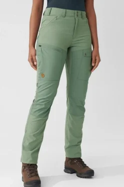 Outlet Fjällräven Broek Abisko Midsummer Trs Reg Jade Green-Patina Green