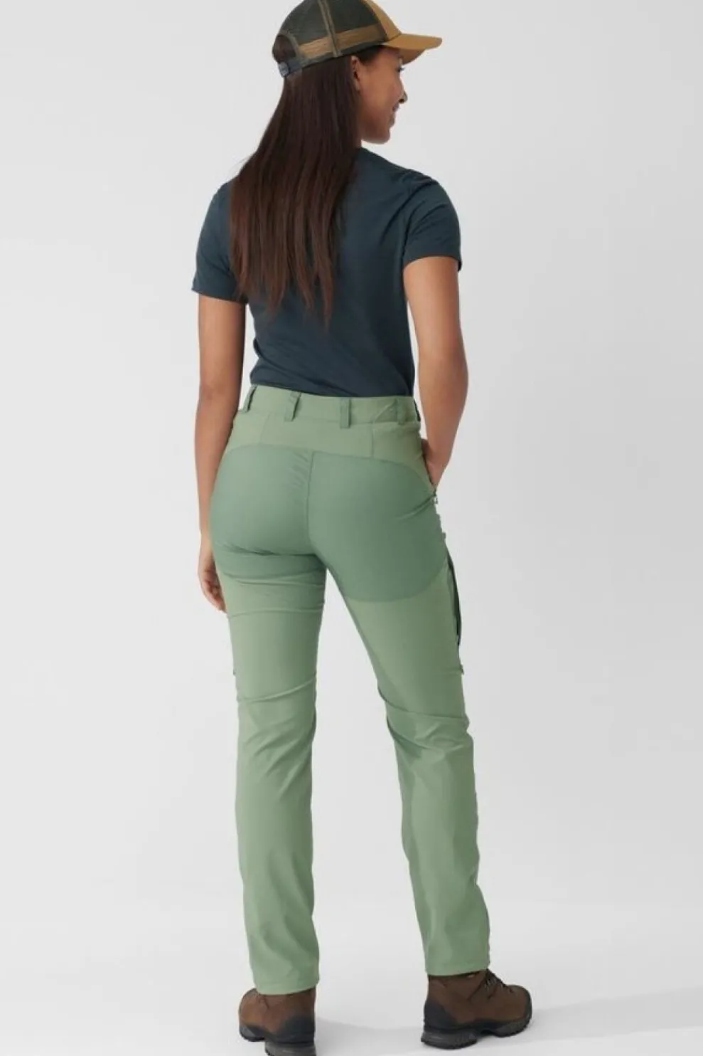 Outlet Fjällräven Broek Abisko Midsummer Trs Reg Jade Green-Patina Green