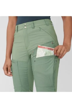 Outlet Fjällräven Broek Abisko Midsummer Trs Reg Jade Green-Patina Green
