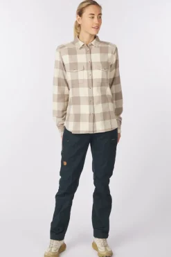 Discount Fjällräven Broek Kaipak Curved Navy Blue