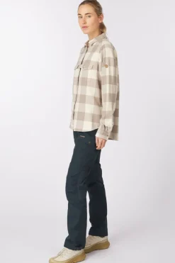 Discount Fjällräven Broek Kaipak Curved Navy Blue